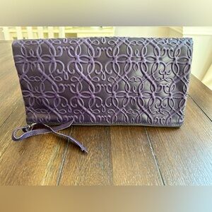 NWOT Alex & Ani fold over clutch
